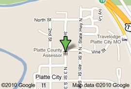 Map to Platte County: Traffic Court Information